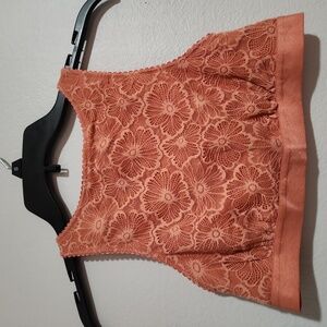 Colsie floral lace bralette EUC